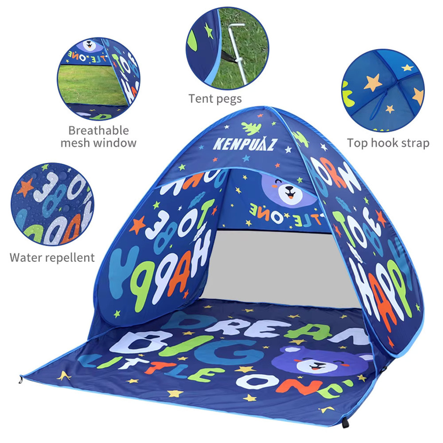 Swimbobo Strand Wasserdichtes Familienzelt, Pop Up, Tragbar - Bild 4