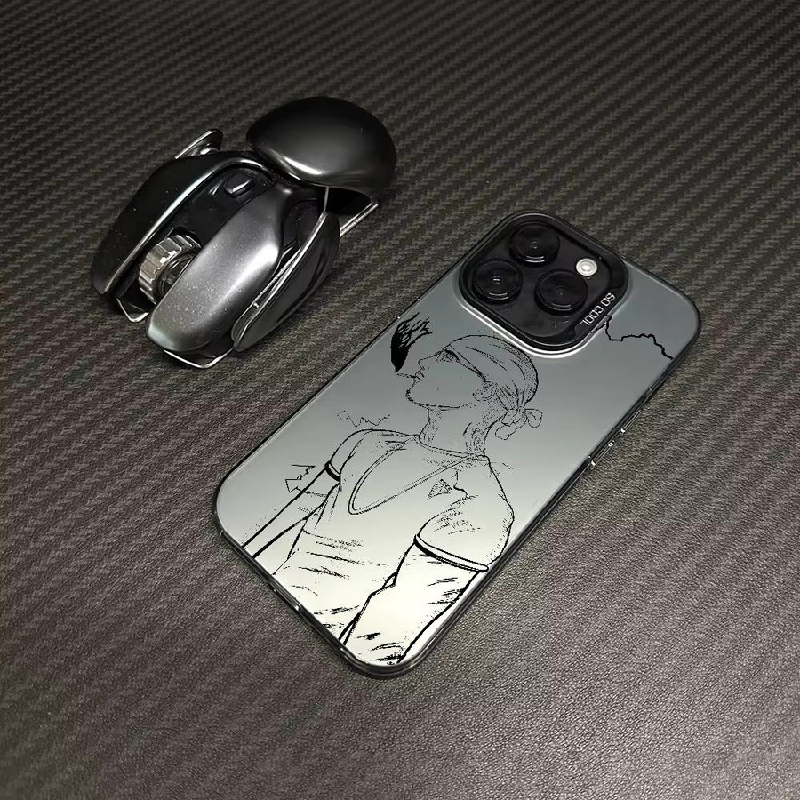 F-Freeze Corleone 667 CFR Handyhülle für iPhone 11 bis iPhone 17 Pro Max, Mehrfarbig Aurora Laser Design, stoßfeste Schutzhülle - Bild 2