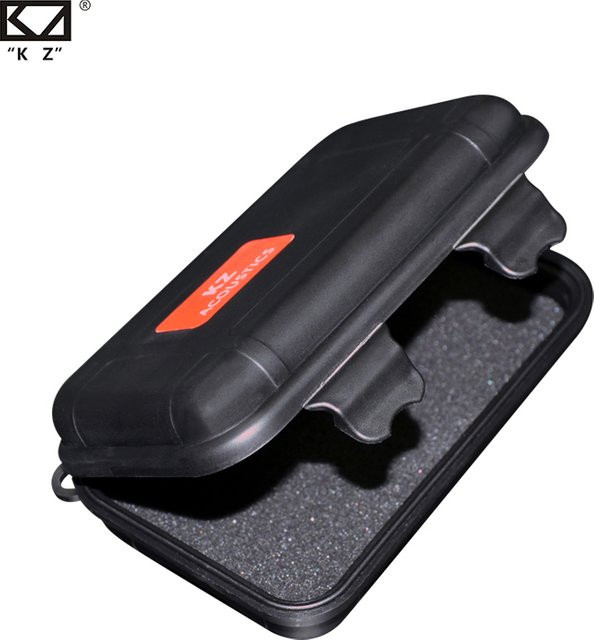 KZ PP Tasche Schutzhülle für High End Kopfhörer in Schwarz mit kompressiver Dämpfung gegen Stürze und Fallschutz - Bild 1
