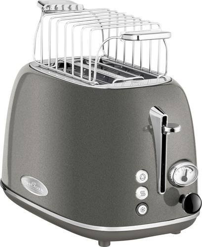 Proficook Toaster PC-TA 1193 aus Edelstahl in Anthrazit und Silber mit Kabelaufbewahrung - Bild 1