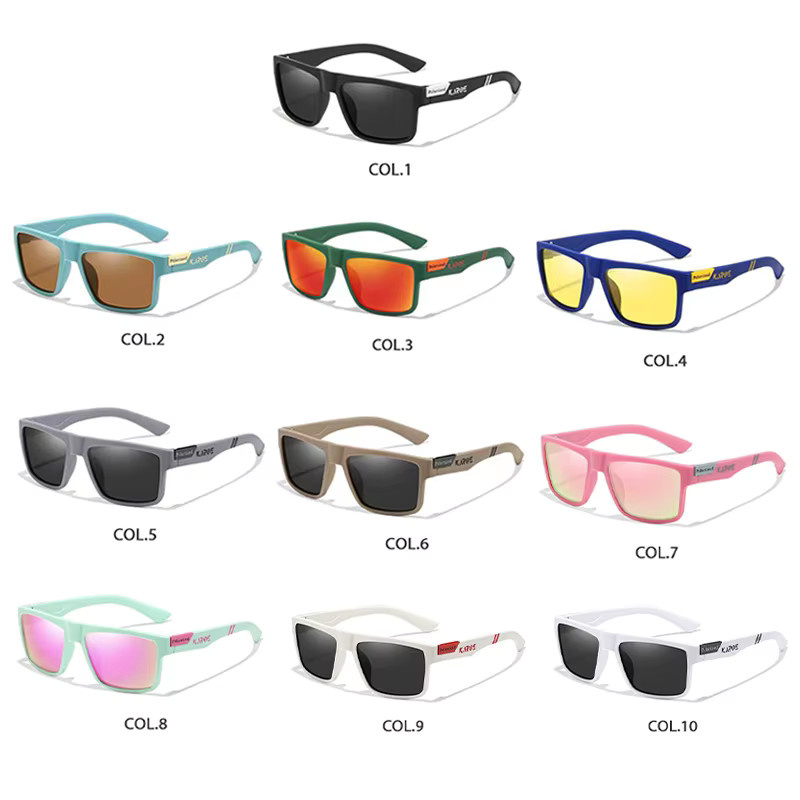 KAROS Sportsonnenbrille, quadratisch, Vollrand, Kunststoff, Unisex, polarisiert - Bild 2