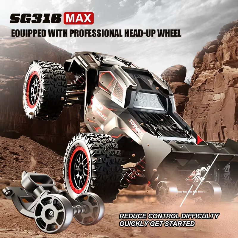 ZNLYRION SG316MAX PRO, RC Offroad-Wagen, 1:14, mit LED-Lichtern - Bild 3