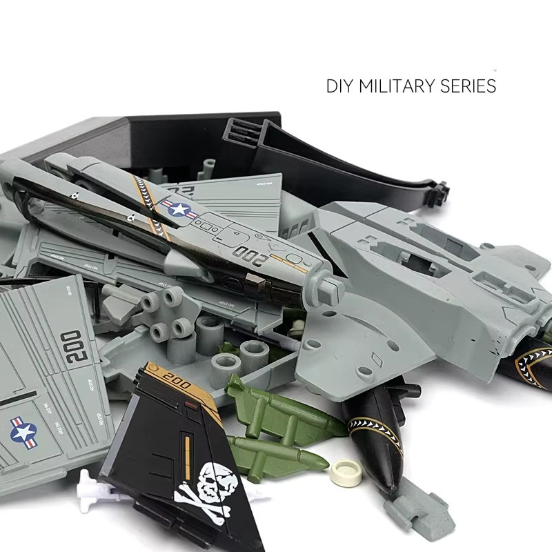 Kennie F18 F-18 VF103 Grumman Tomcat Super Hornet F/A-18F Piratenflagge Kämpfer US Navy Flugzeug Militärmodell, Maßstab 1:72 - Bild 3