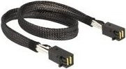 Delock Internes SAS-Kabel 6Gbit/s mit 4x Mini SAS HD SFF-8643 auf 4x Mini SAS HD SFF-8643, Schwarz, 50 cm - Bild 2