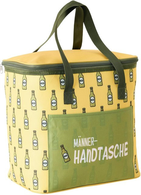 Mömax Kühltasche Betty in Grün, Gelb und Weiß mit 6 l Volumen - Bild 1