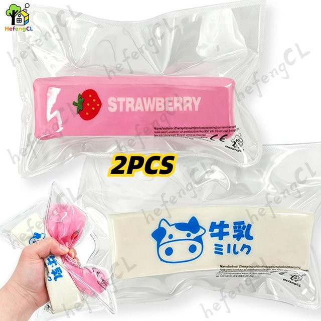 HefengCL Erdbeermilch-Stift Squishy, Spielzeug - Bild 1