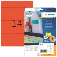 HERMA Universaletikett aus Papier in Weiß, B: 105 mm, H: 42,3 mm - Bild 1