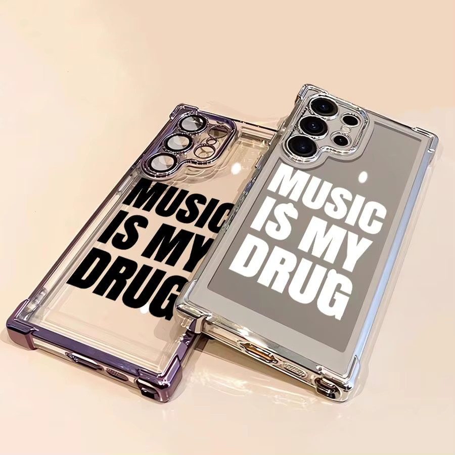 Handyhülle Musik Ist Mein All Was Ich Brauche für Samsung Galaxy S25 S24 S23 S22 Ultra S21 Plus S20 FE - Bild 4