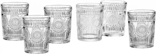 Ritzenhoff & Breker Paolo Tumbler Whiskygläser transparent 6er Set mit 250 ml Füllmenge - Bild 1