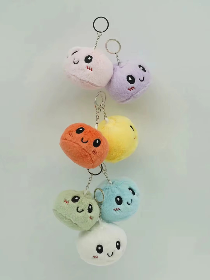 Bandai Baozi-Anhänger, Plüsch-Schlüsselanhänger, Bunt / Mehrfarbig - Bild 2