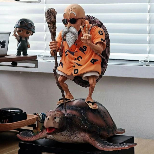 Bandai Dragon Ball Kame Sennin Master Roshi Figur, Actionfigur, 23 cm - Bild 1