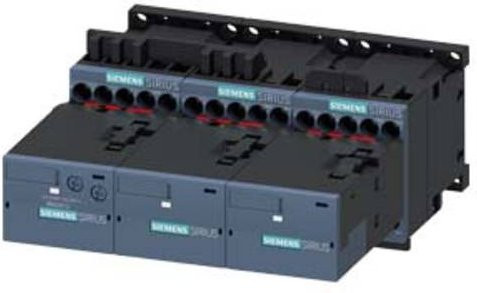 Siemens Stern-Dreieck-Kombination 3RA2415-8XH31-1BB4 mit 3 Schließern, 690 V/AC, grau - Bild 1