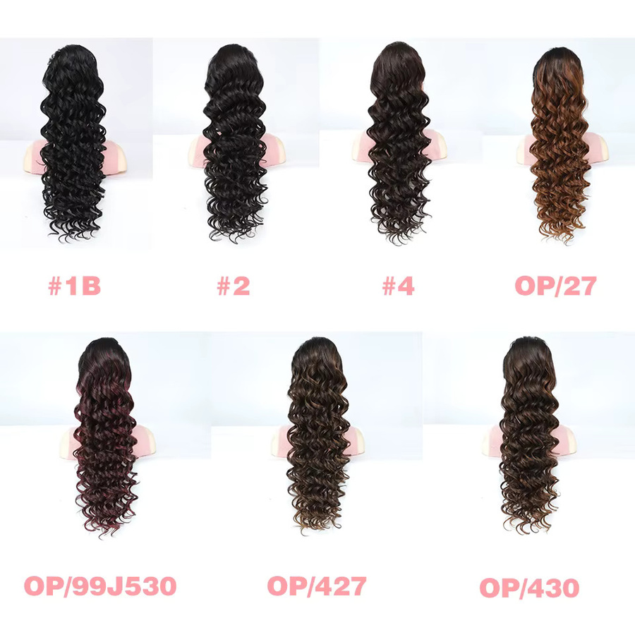 Felek Pferdeschwanz-Extensions, 24 Zoll, synthetisch, schwarz, lockig, Damen - Bild 4