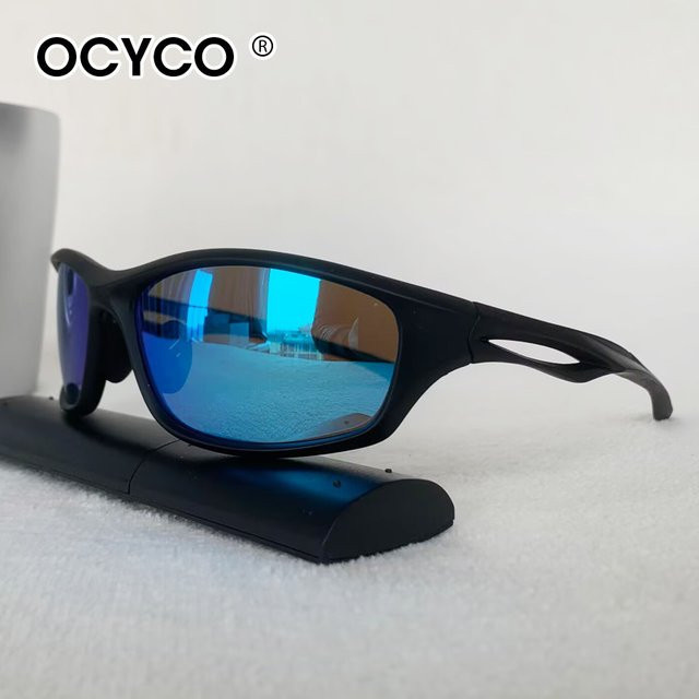 OCYCO Sonnenbrille, rund, Vollrand, Kunststoff, schwarz, Unisex, polarisiert - Bild 1