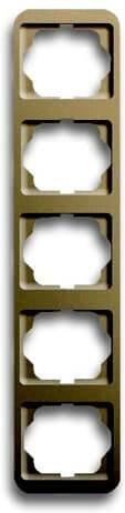 Busch-Jaeger 5fach Rahmen Alpha Nea in Bronze 2CKA001754A1785 - Bild 1