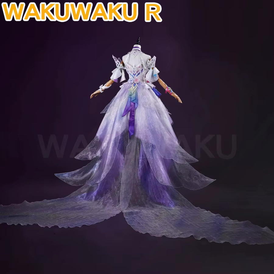 WAKUWAKU Honkai: Star Rail Cyrene Cosplay Kostüm, Süßes Kleid, Zubehör - Bild 3