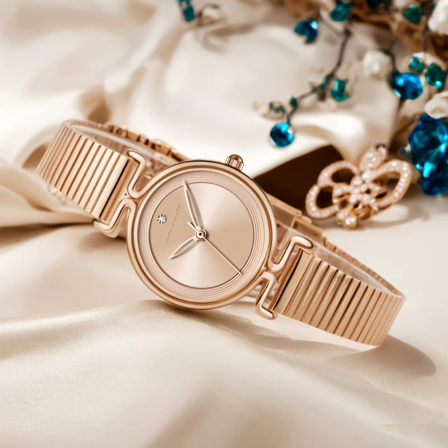 Hannah Martin Armbanduhr Edelstahl, Roségold, 29 mm, Damen - Bild 2