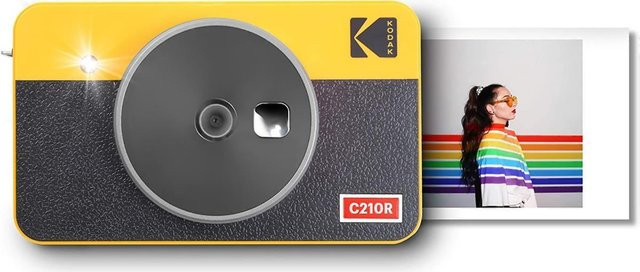 Kodak Mini Shot2 Retro 2in1 Sofortbildkamera und Drucker in Gelb - Bild 1