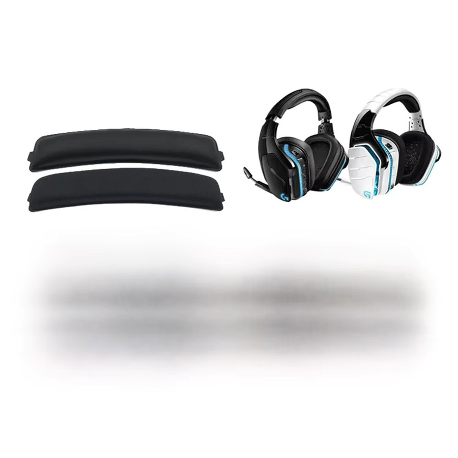 Ersatz Ohrpolster in Schwarz für Logitech G935 G635 G933 G633 kabellose Kopfhörer - Bild 3