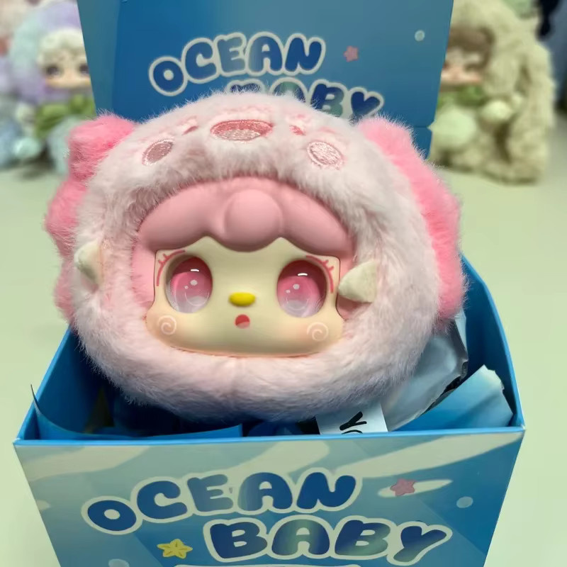 52TOYS Yooki V6 Ocean Baby, Plüsch Blindbox, Meerestiere, Einzelfigur - Bild 3