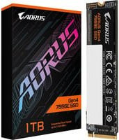 Gigabyte AORUS Gen4 7000E M.2 PCIe SSD 1TB Schwarz - Bild 1
