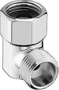 Hansa Entleerventil DN 15 für Brauseschlauch in Chrom/Silber, 1/2 Zoll - Bild 1