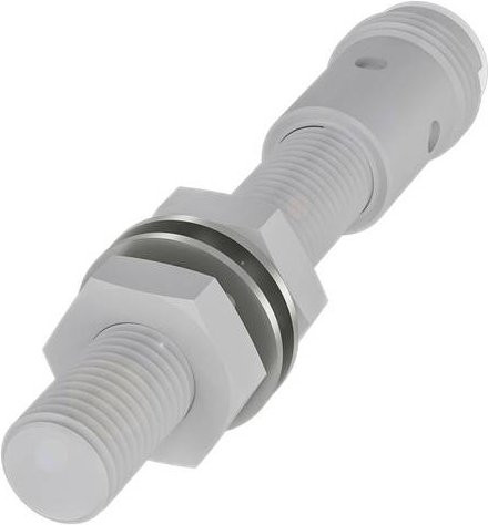Balluff Induktiver Sensor BES M08EH1-PSC20B-S04G-S01 BES02N6 bündig PNP Schließer Grau Durchmesser: 8 mm, Länge: 65 mm - Bild 1