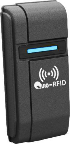 QUIO QU-950-4-HF-2.0 Chipkartenleser mit NFC in Schwarz - Bild 1