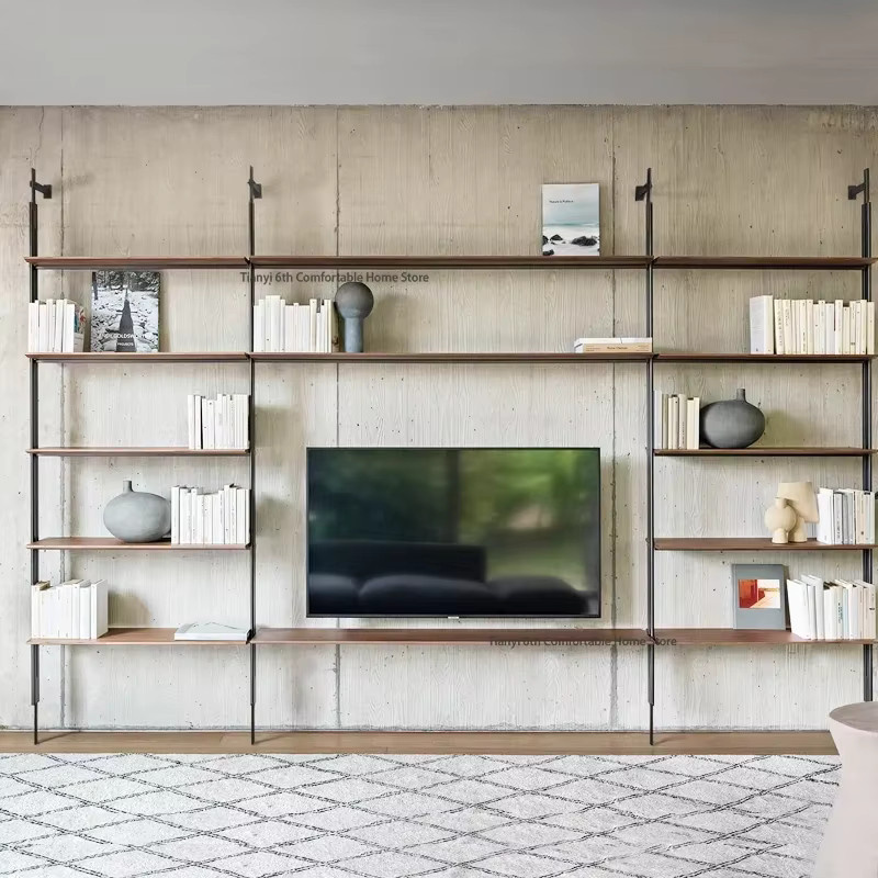 OAKCIA Schwebendes Wandbücherregal in Braun mit minimalistischem Design für dein Wohnzimmer - Bild 2