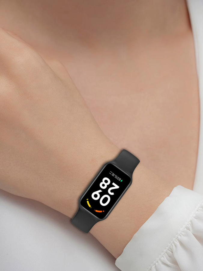 Xiaomi Uhrenarmband Silikon, Schwarz, Unisex - Bild 2