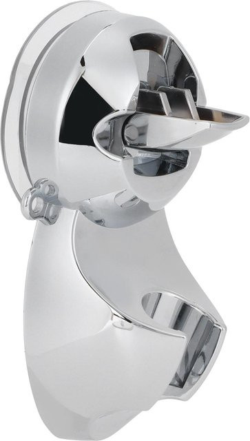 CosyHome Duschkopfhalter aus ABS mit Saugfuß für die Handbrause, verstellbar, Weiß/Silber - Bild 1