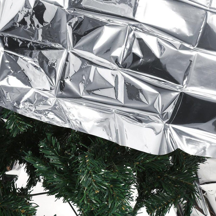 mfySpace Reflektierende Folie Silber für Garten und Gewächshaus zur Pflanzenunterstützung B: 210 cm, H: 155 cm - Bild 4