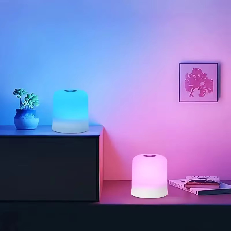 GGBEE LED Nachtlicht mit Fernbedienung und Dimmer in Tricolor für Kinderzimmer und Schlafzimmer - Bild 2