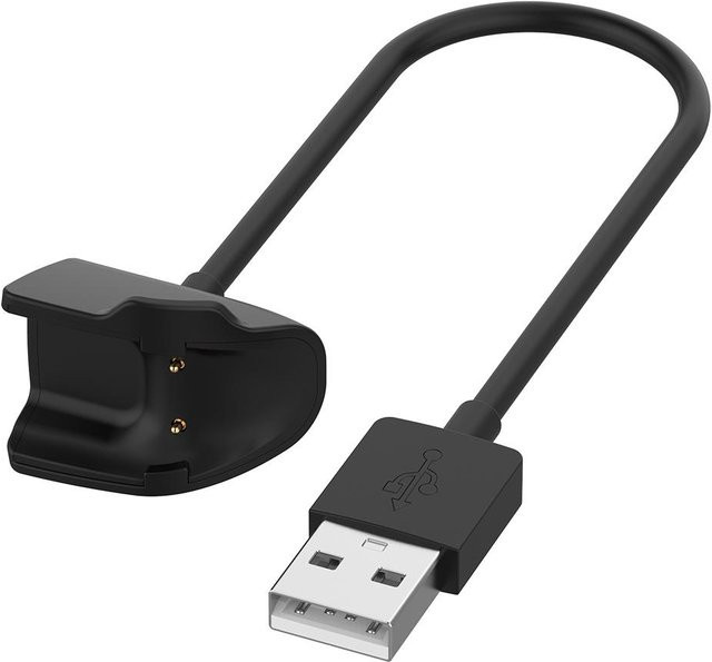 Samsung USB-Ladegerät für Galaxy Fit 2 SM-R220 Ladekabel und Datenkabel Dockingstation in Schwarz - Bild 1