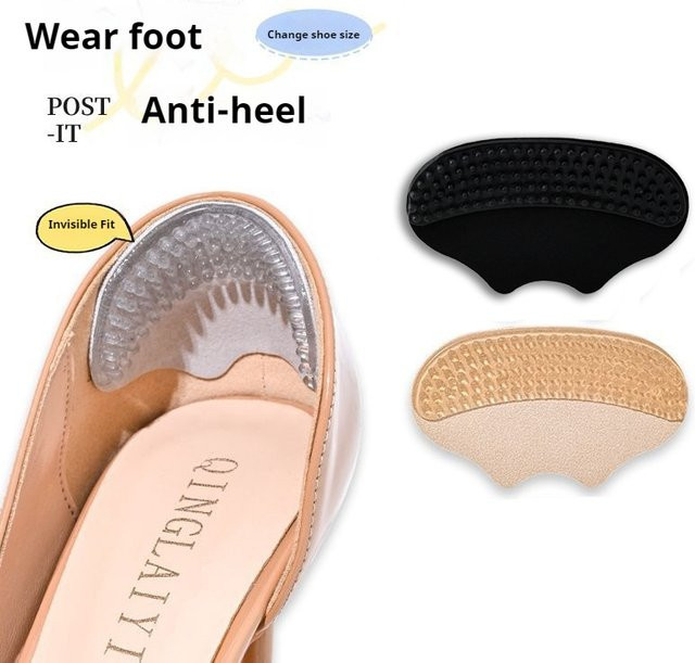Silikon Fersenschutz Einlegesohlen, rutschfeste Schuhpolster, 2 oder 4 Stück - Bild 1