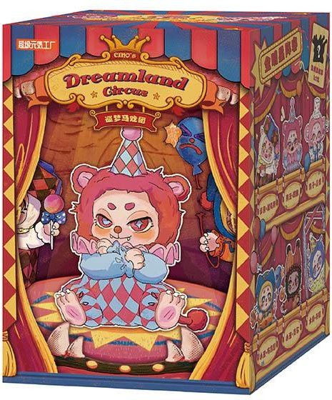 Yiran toy 1 Cino Traumland Zirkus Vinyl Plüsch Blind Box Puppe ab 14 Jahren - Bild 1