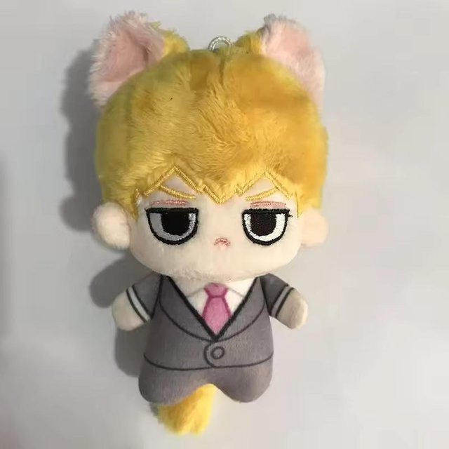Yiran toy Mob Psycho 100 Kageyama Mob Shigeo Plüschtier Schlüsselanhänger, 10cm, ab 18 Jahren - Bild 1