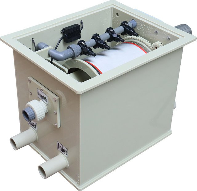 Qlozone Automatisches Trommelfilter-System für Teiche und Koi zur Rückspülung - Bild 1