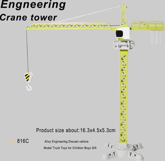 Linyi toy car Ingenieurfahrzeug Simulation, 1:55, Druckguss, ab 3 Jahren - Bild 1
