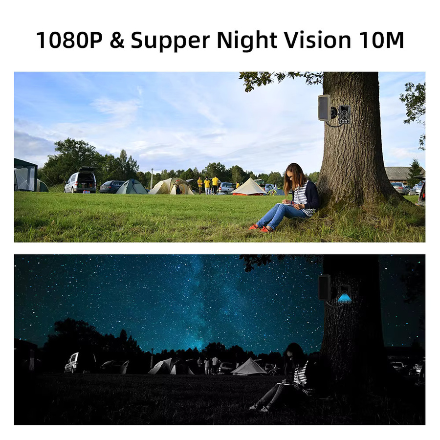POMIACAM Solarpanel-Kit für Trail Game Kamera, wiederaufladbares Solarladegerät mit 3000mAh, 6V-12V - Bild 4