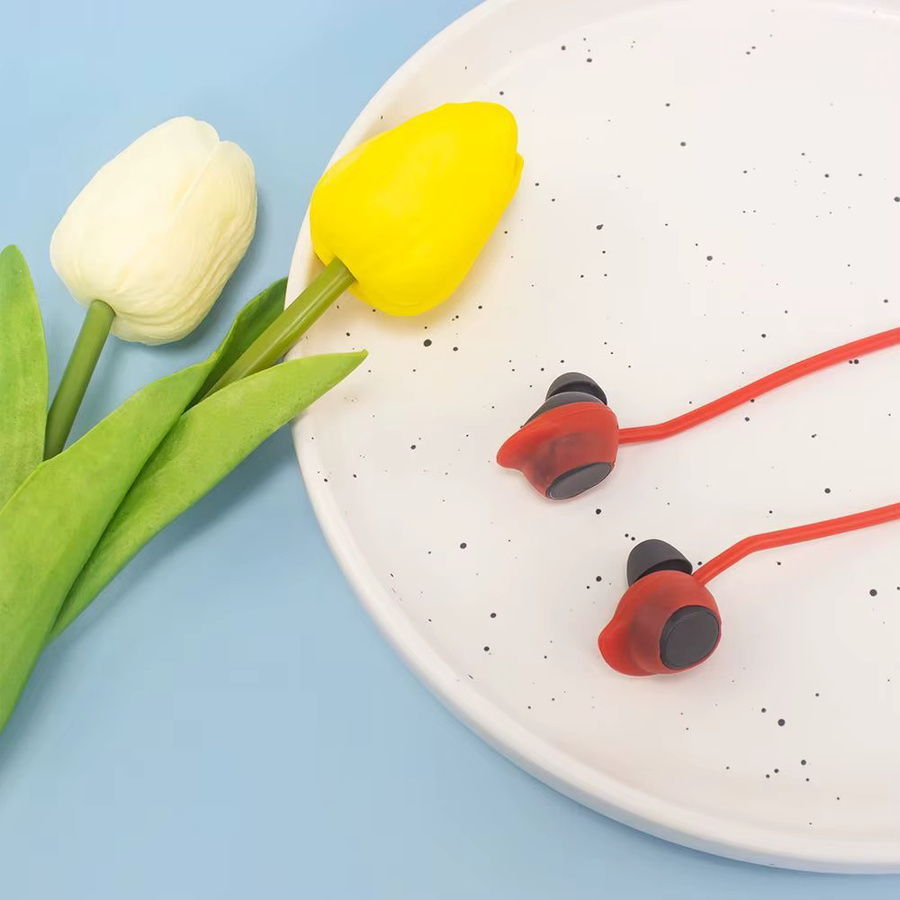 Anti-Verlust Silikon Halsband für Samsung Galaxy Buds Ohrhörer Zubehör in Schwarz oder Rot - Bild 2