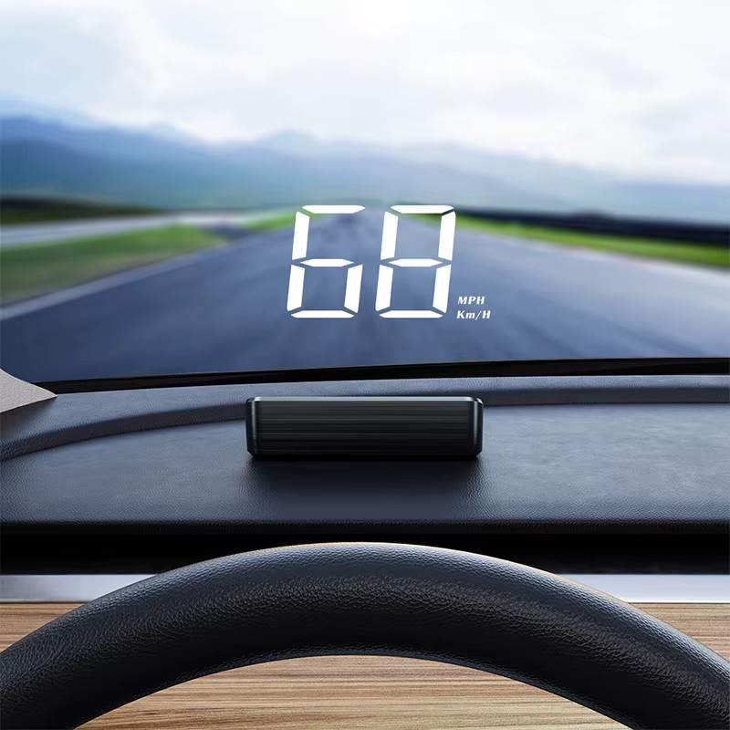Neues HUD-Display für die Windschutzscheibenprojektion mit GPS-Tachometer und digitaler Anzeige in Schwarz für Autos und LKWs - Bild 4