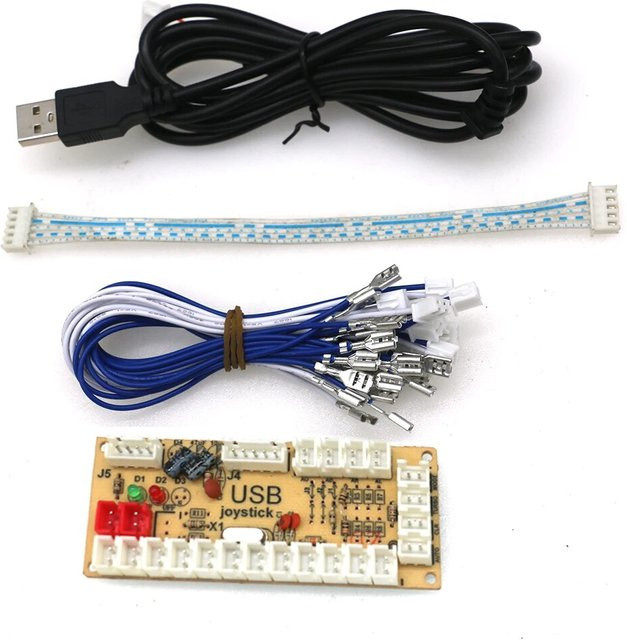 XINWA XINWANG USB Board Encoder mit Kabel für PC Raspberry Pi Arcade Joystick Taste Controller DIY - Bild 1