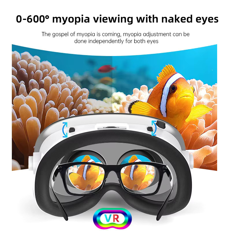 VR SHINECON G18E Virtual Reality VR-Brille mit HD-Stereo-Display und Joystick-Unterstützung für Smartphones von 4,7 bis 7 Zoll - Bild 4