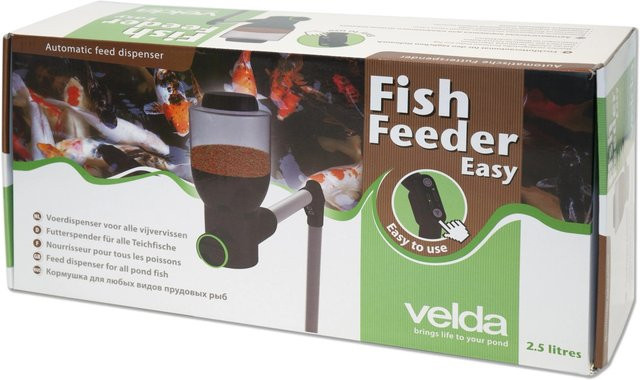 Velda Automatischer Futterspender Easy Fish Feeder in Transparent - Bild 1
