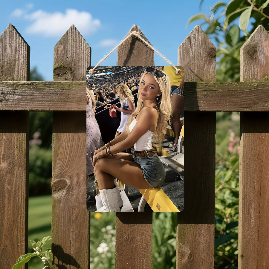 Olivia Dunne Gym Kunstposter CIFBUY – Modernes Metall-Wandbild in Mehrfarben, Rechteckig - Bild 2