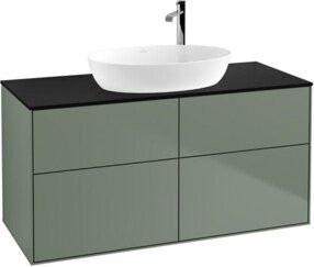 V&B Waschtischunterschrank Finion in Blau lackiert, B/T/H: 120 x 50,1 x 60,3 cm - Bild 1