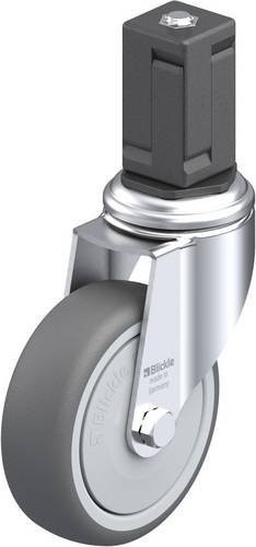 Blickle LKRA-PATH 101KF-11-EV17 Lenkrolle in Grau und Silber mit 100 mm Rad-Durchmesser und einer Tragfähigkeit von 120 kg - Bild 1