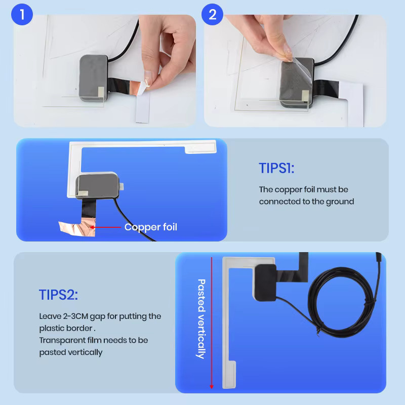 Junsun DAB+ Verstärker-Tuner-Box mit USB-A Antennenadapter für Android Autoradios in Schwarz - Bild 2