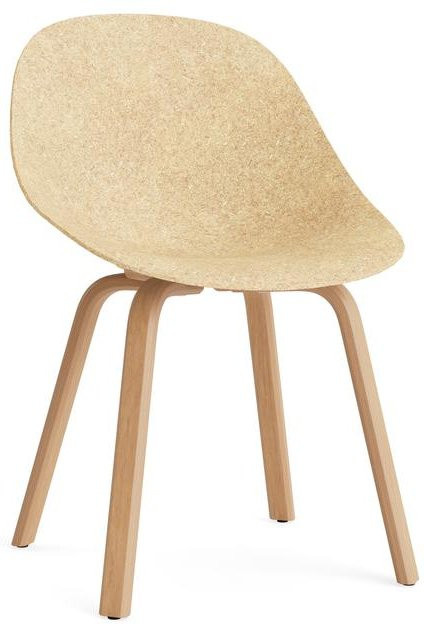 Normann Copenhagen Mat Stuhl aus Buche und Hanf in Beige Matt - Bild 1